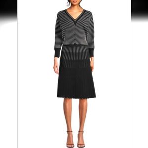 BOSS Two Tone Sweater Dress XXL